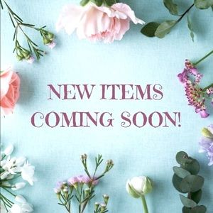 New Items Coming Soon! Like my closet to find later 🌸